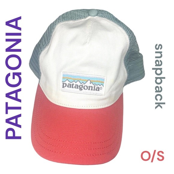 Patagonia Accessories - PATAGONIA Women's Pastel P-6 Label Layback Trucker Hat SnapBack baseball Cap